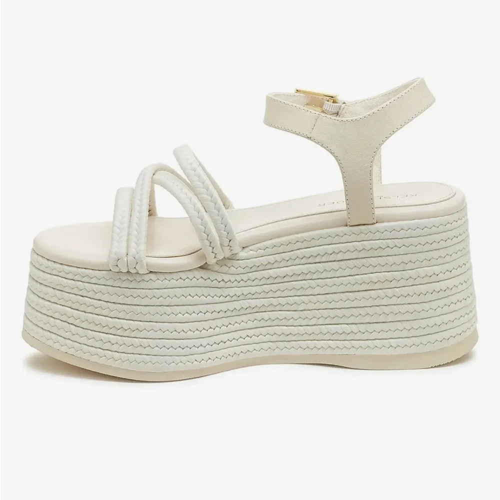 NWOT Kelsi Dagger Brooklyn Mend Platform Wedge